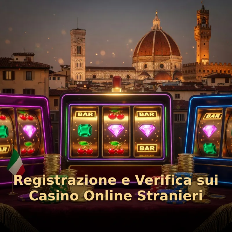 Registrazione e Verifica sui Casino Online Stranieri