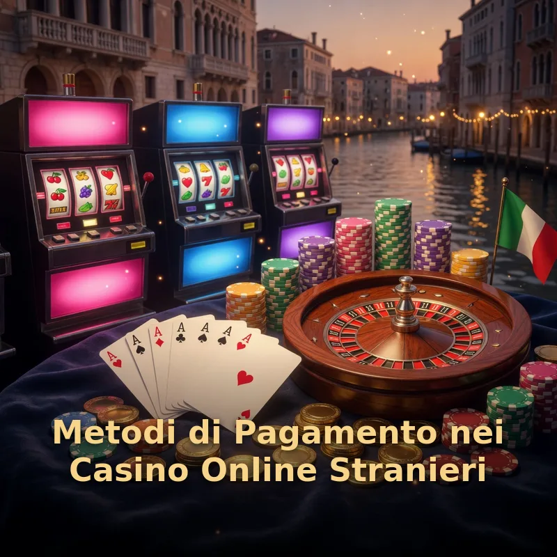 Metodi di Pagamento nei Casino Online Stranieri